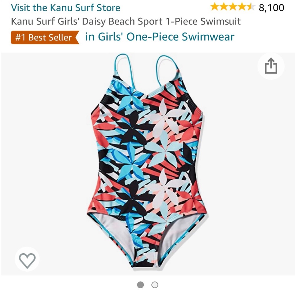Kanu girls swimsuit, size 5